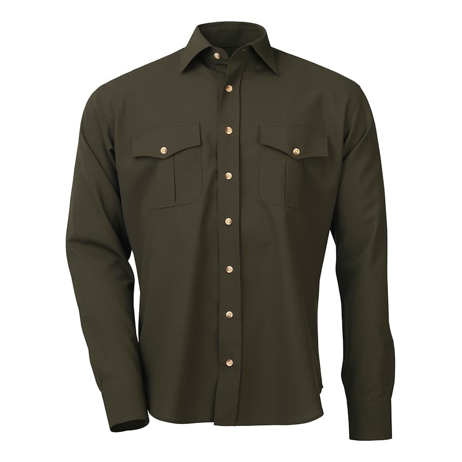 Calvin Klein Slim Fit Stretch Shirt by Calvin Klein in Men's Dress Shirts category - Image 1