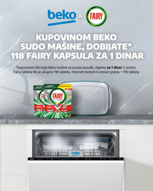 Beko FAIRY AKCIJA 